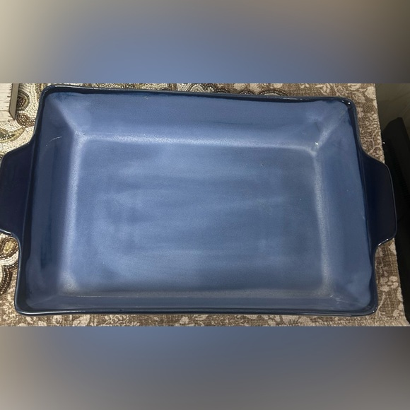 SANGO Nova Blue Ceramic Baker Baking Dish 4934 15” Lasagna Casserole Dish - Picture 1 of 5